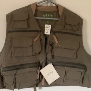 Men's ORVIS Super Tac-L-Pac Fishing Vest NWT